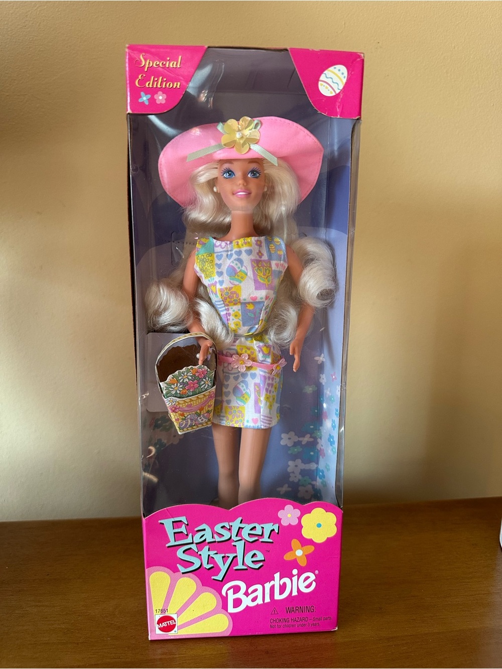 1997 Easter Style Barbie NIB collectible